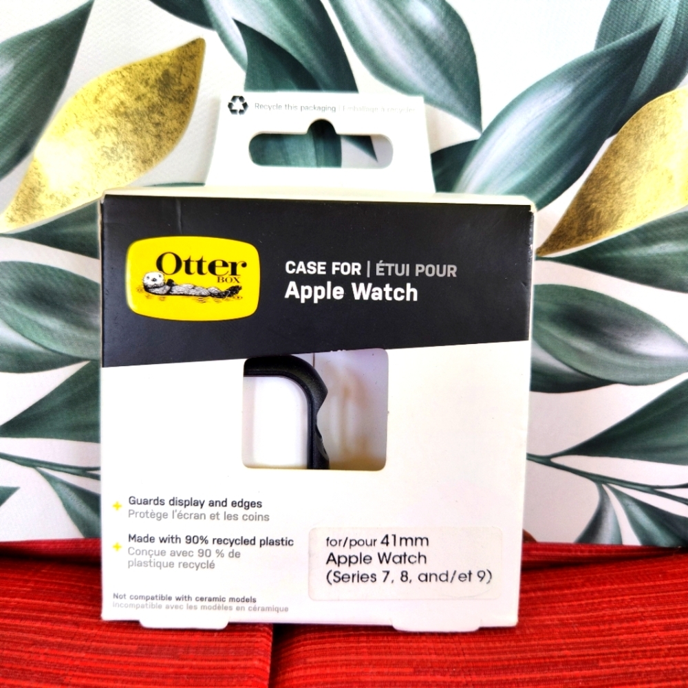 NWT OtterBox Black Apple Watch Case for 41mm Series 7,8, And 9